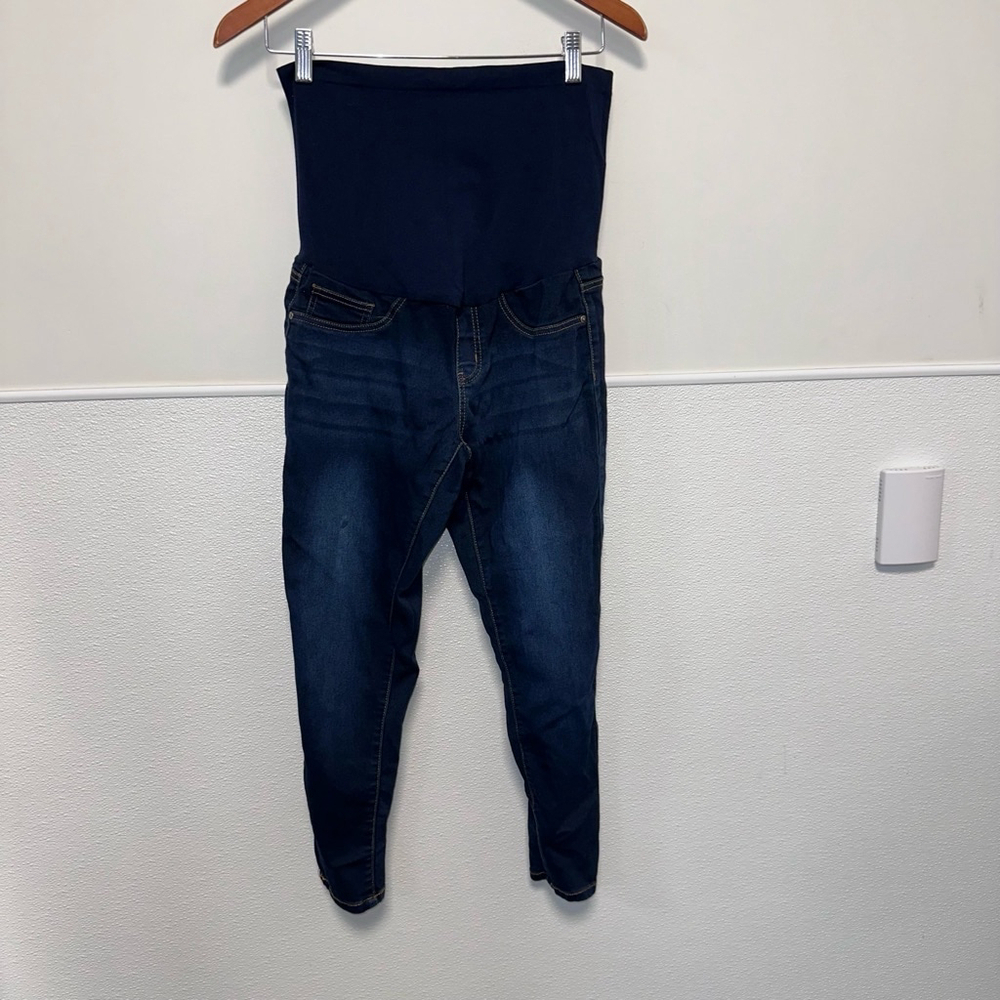 Women's Bella Vida Maternity Jeans Size Small Blue - Picture 2 of 9
